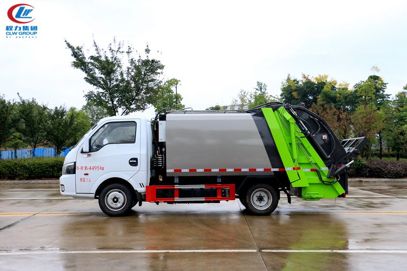 蓝牌(可下地库)压缩垃圾车