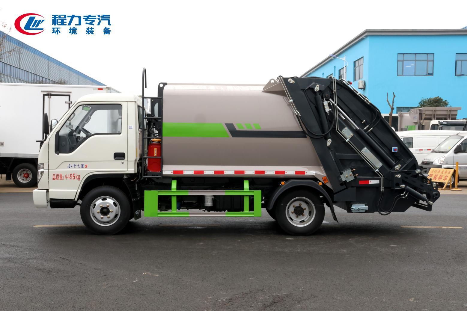 (5方)福田蓝牌压缩垃圾车