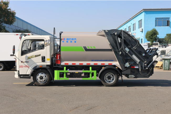 (5方)重汽豪沃蓝牌压缩垃圾车