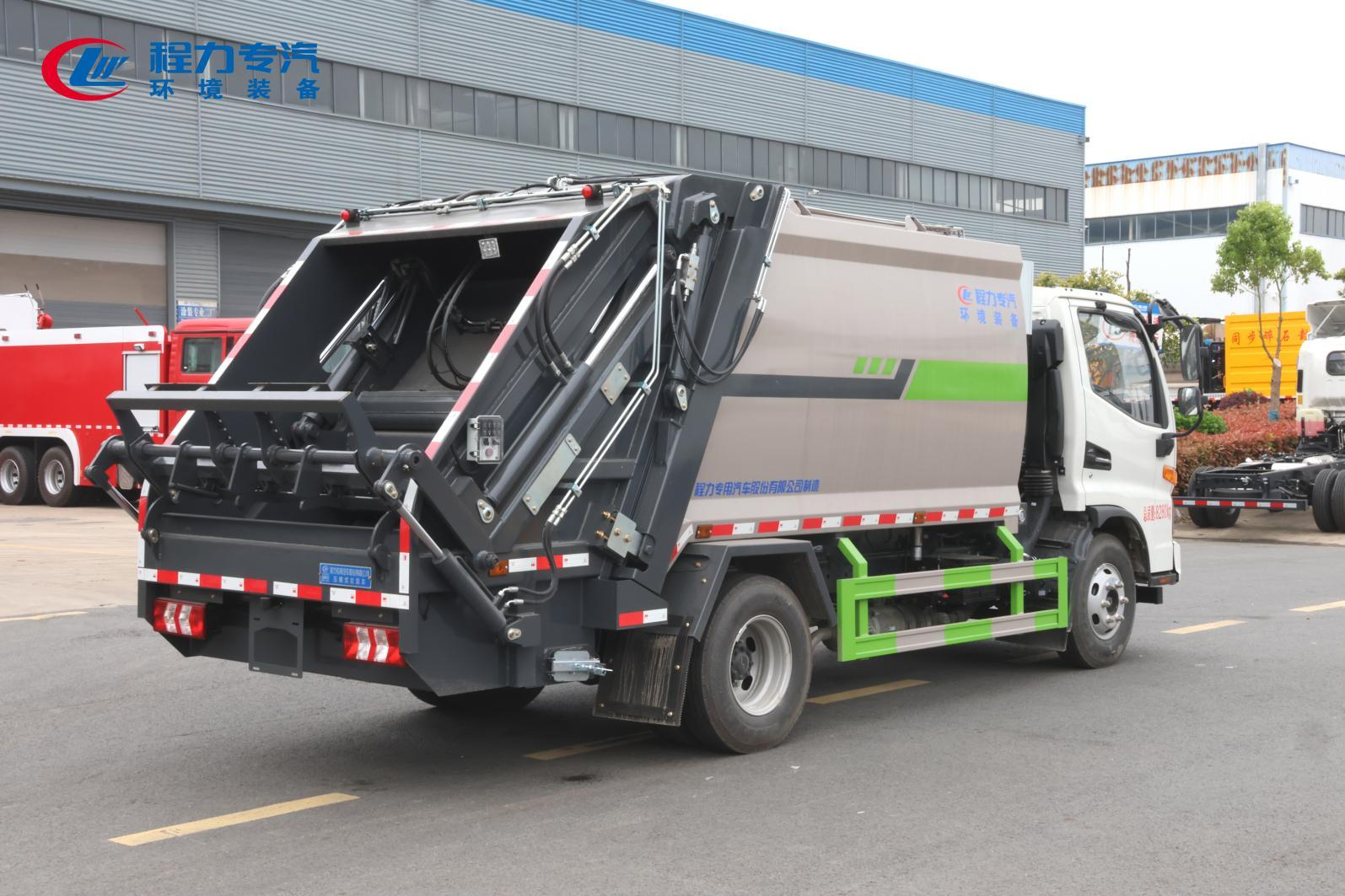 (8方)江淮俊铃V5压缩垃圾车