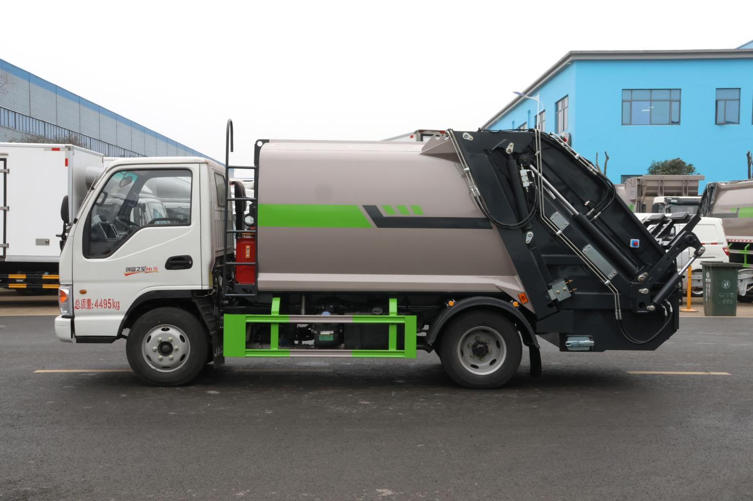 (5方)江淮蓝牌压缩垃圾车