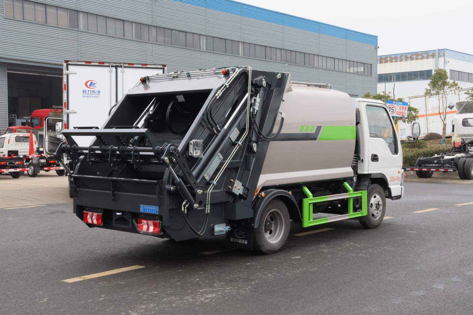 (5方)江淮蓝牌压缩垃圾车