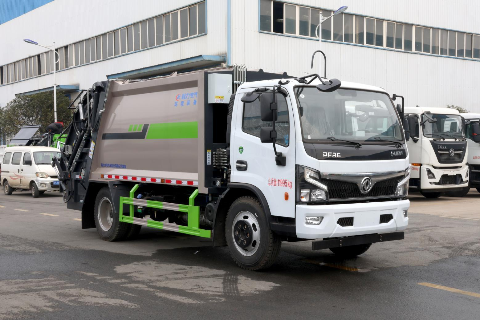 (10方)东风福瑞卡F7压缩垃圾车