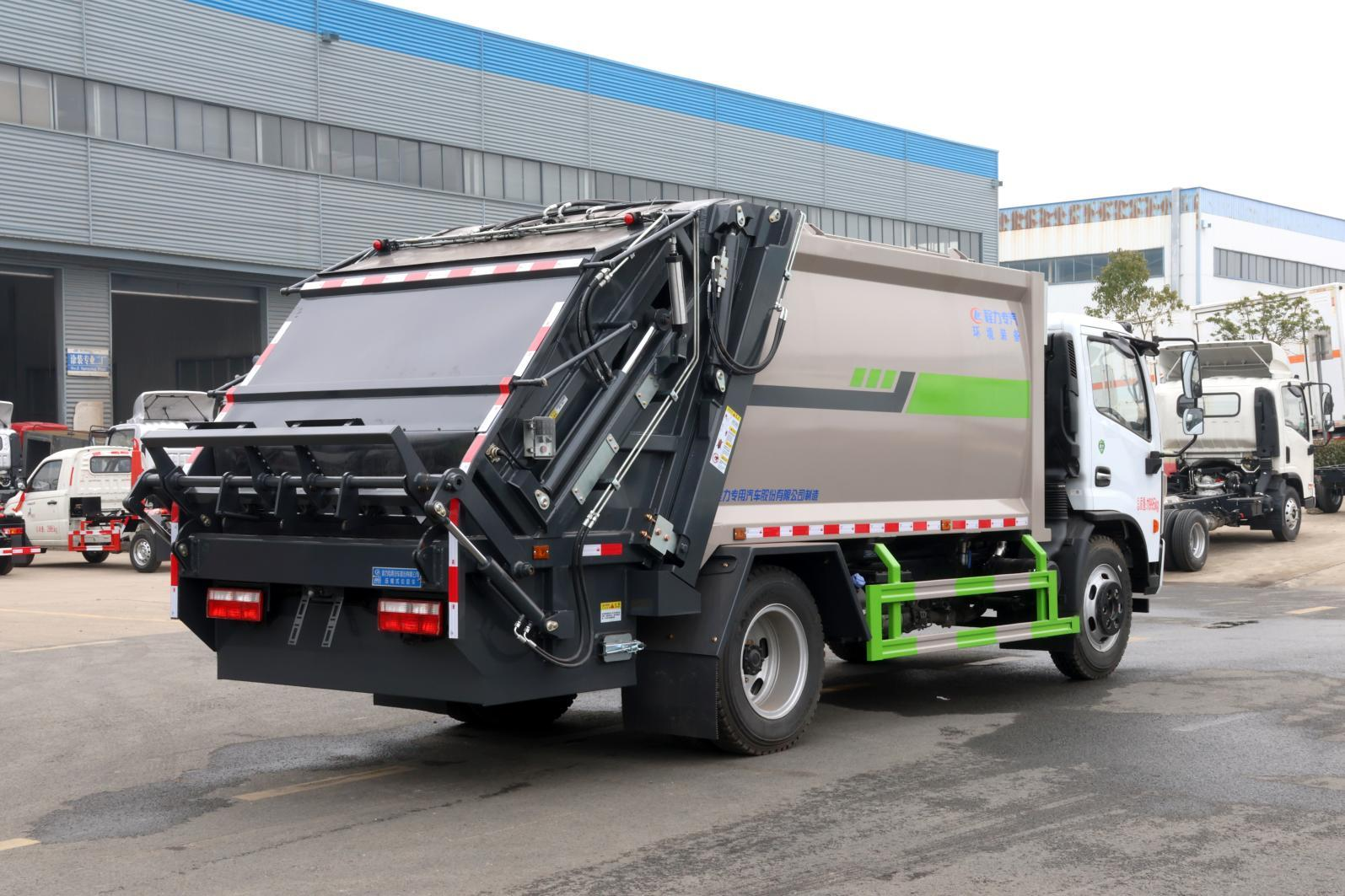 (10方)东风福瑞卡F7压缩垃圾车